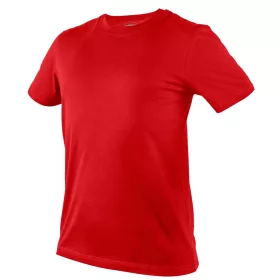Munkavédelmi póló, piros, 100% pamut, 180g/m2, XL