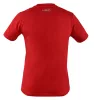 Munkavédelmi póló, piros, 100% pamut, 180g/m2, XXL