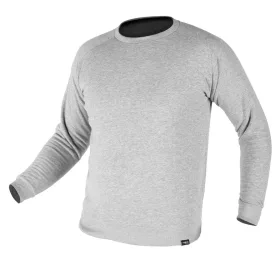 Melegítő felső Comfort, szürke, 79% pamut, XXL