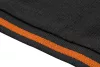 Munkavédelmi póló, fekete, galléros, Garage, pique, 100% pamut, 195g/m2, M