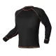 Thermo aláöltözet felső, hosszú ujjú, fekete, Basic, XXL/XXXL