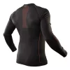 Thermo aláöltözet felső, hosszú ujjú Carbon, S/M