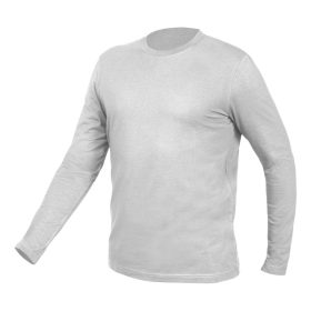   Munkavédelmi póló, hosszú ujjú, szürke, 90% pamut, XXXL