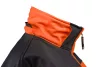 Láthatósági softshell munkavédelmi kabát, kapucnival, narancssárga, S