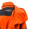 Láthatósági softshell munkavédelmi kabát, kapucnival, narancssárga, XL