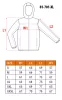 Láthatósági softshell munkavédelmi kabát, kapucnival, narancssárga, XL