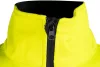 Láthatósági munkavédelmi kabát, softshell, neonsárga-fekete, L
