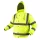 Láthatósági munkavédelmi kabát, könnyű szigetelő béléssel, sárga, M