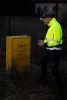 Láthatósági munkavédelmi kabát, Szigetelt, sárga, 3az1-ben, L