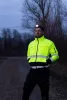 Láthatósági munkavédelmi kabát, Szigetelt, sárga, 3az1-ben, S