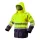 Láthatósági munkavédelmi kabát, vízálló, sárga, XXXL