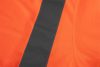 Láthatósági munkavédelmi póló, narancssárga, sötét alsó résszel, S