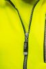 Láthatósági polár munkavédelmi kabát, sárga, L