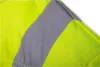 Láthatósági munkavédelmi kabát, Visibility, citromsárga, 60% pamut, 40% polyester, 260 gsm, XXXL