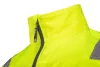Láthatósági munkavédelmi kabát, Visibility, citromsárga, 60% pamut, 40% polyester, 260 gsm, XXXL