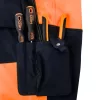 Láthatósági munkásnadrág, softshell, narancssárga, XXXL