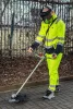 Láthatósági munkásnadrág, Visibility, 60% pamut, 40% polyester, 260 gsm, citromsárga, XXXL