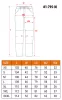Láthatósági munkásnadrág Mix&Match, 1. oszt., 240g/m2, külső zsebek, profilozott térdbetét, fek.-sárga, M