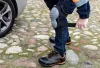 Munkavédelmi cipő SB, bőr, acélbetéttel, 46