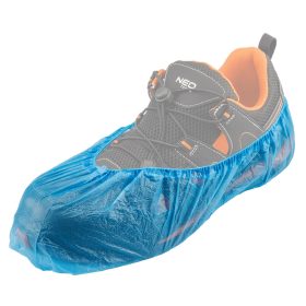   Cipővédő, lábzsák, cpe anyag, gumírozott szegély, 100db