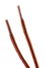 Cipőfűző 150cm, narancs/fekete, rendelési egység: 10db