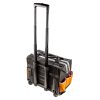 Szerszámtáska gurulós, kívül 11 zseb, belül 6 zseb