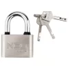 Lakat 60mm, rézöntvény-acél, időjárásálló, 3 kulccsal, NEO TOOLS