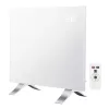 Elektromos fűtőpanel 1000W, IP24, távirányitó, heti időzités, érintőpanel