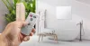 Elektromos fűtőpanel 1000W, IP24, távirányitó, heti időzités, érintőpanel