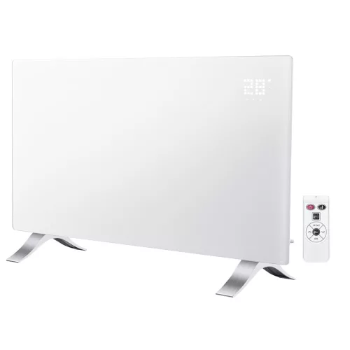 Elektromos fűtőpanel 2000W, IP24, távirányitó, heti időzités, érintőpanel