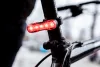 Kerékpár hátsó lámpa, 30lum, LED akkus, 3W