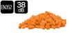 Füldugó 38dB, szilikon, 500pár