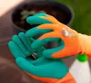 Munkakesztyű gyerek, latex bevonatú poliészter, 4", 7-9 éves korig, min. rendelés: 5pár