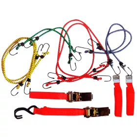 Rakományrögzítő racsnis heveder készlet, 12db