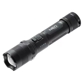 Zseblámpa tölthető, USB, 1000lum, Osram P9 LED, 10W
