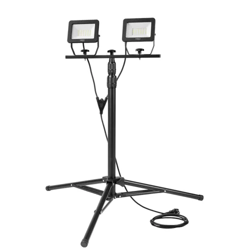 Reflektor állványos 230V/2x30W, 5400lum, SMD LED, max. 1.8m