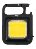 Kulcstartó lámpa, COB LED, 500lum, akkumulátor, palacknyitóval és mágnessel