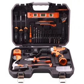 Szerszám klt. 36 részes csavarbehajtóval 12V kofferben