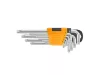 INGCO Hosszú torx kulcs készlet 9 részes T10-T50 S2