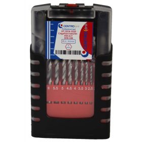 Csigafúró készlet 19r. 1-10mm HSS-G