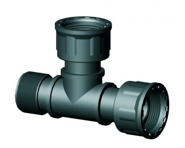 Hollanderes szelepkötő T idom 1' KBB