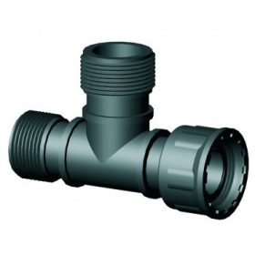 Hollanderes szelepkötő T idom 1' KKB