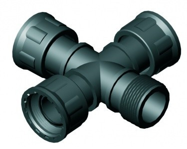 Hollanderes szelepkötő kereszt 1' KBBB