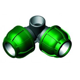 KPE BM könyök szórófejhez 25 x 25 x 1/2'