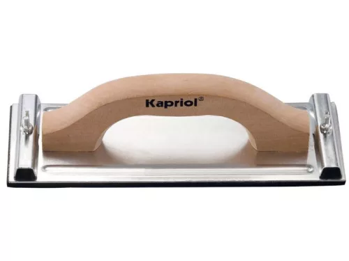 Kapriol gipszkartoncsiszoló fa markolattal 8 x 23,5 cm