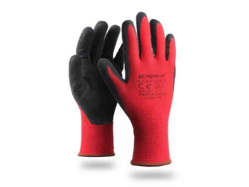 Kapriol Easy Grip védőkesztyű piros 11