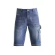 Kapriol Denim farmer rövidnadrág kék L