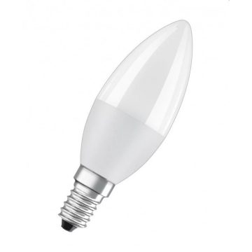   LED gyertya 7W E14 806lm 4000K semleges fehér fényforrás Ra80 230V Value CLB60 FR matt