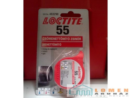 MENETTÖMÍTÕ ZSINÓR LOCTITE 55 50 M