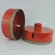 Diatech piros gyémántfúró 110mm M14 sarokcsiszolóhoz